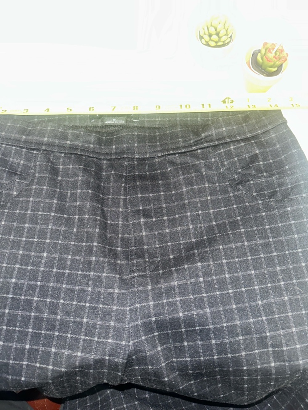 Sanctuary Blue Black Stripe Grease Skinny Pants EUC Size Medium - Picture 5 of 8